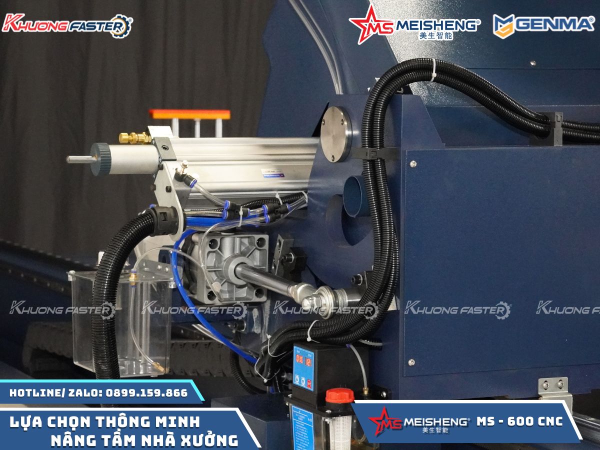 Máy Cắt Nhôm 2 Đầu Meisheng Ms 600 CNC Ngoại Tuyến